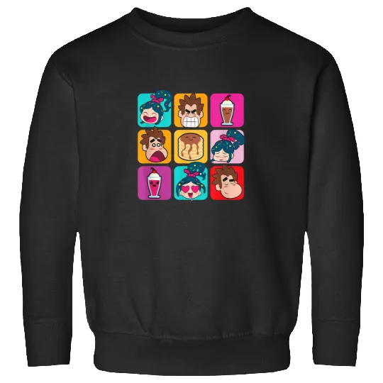 Disney WreckIt Ralph Vanellope Ralph Desserts Pa Sweatshirts