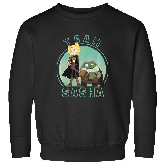 Disney Channel Amphibia Team Sasha Sweatshirts