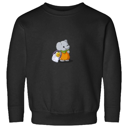 Discover Elephant Pumpkin (shadow) A-Line Dress: Disney Elephant Dumbo, Dumbo Sweatshirts