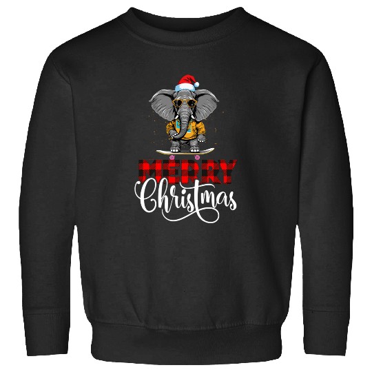 Discover Christmas Elephant Shirt Cute Elephant Santa Hat Gift Tees    , Disney Elephant Dumbo Christmas , Dumbo Christmas Sweatshirts