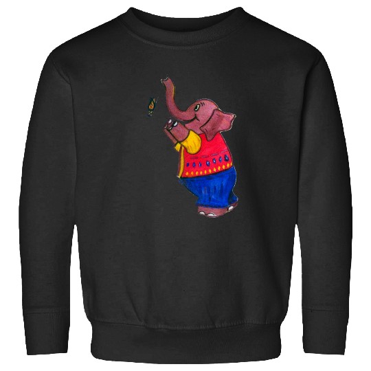 Discover Elephant and Butterfly Sticker: Disney Elephant Dumbo, Dumbo Sweatshirts