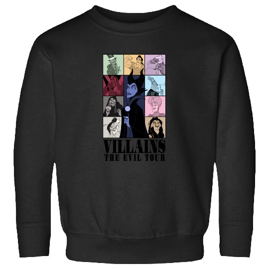 Discover Villains Eras Tour   SALE!! : Disney Villains Maleficent , Maleficent Gift S-5XL Sweatshirts