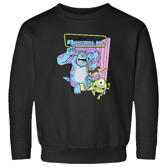 Disneyss Pixars Monsters Inc Sulley Mike Boo Best Trio Logo Sweatshirts
