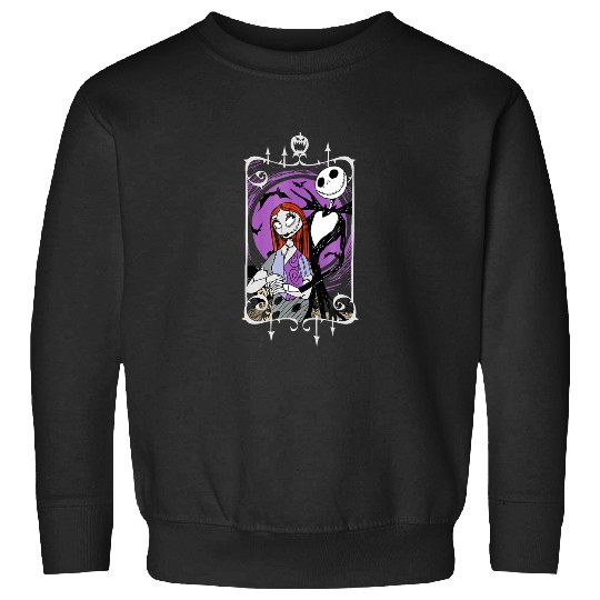 Discover disney nightmare bee christmas jack and sally Sweatshirts