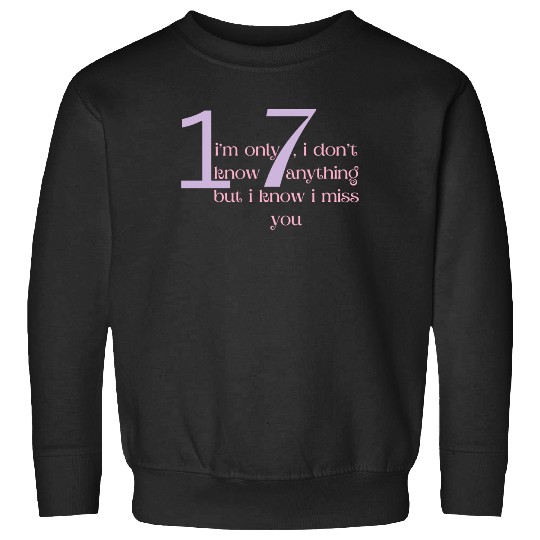 Discover 17 -Taylor - Betty Lyrics Sweatshirts