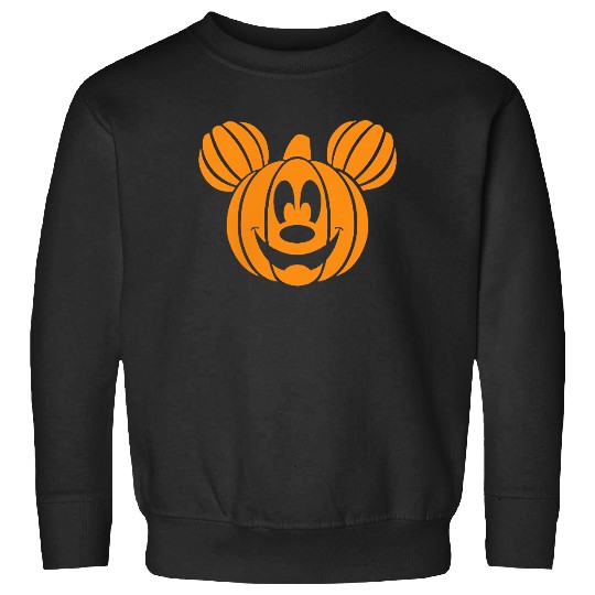 Discover Disney Mickey Mouse Pumpkin Halloween Sweatshirts