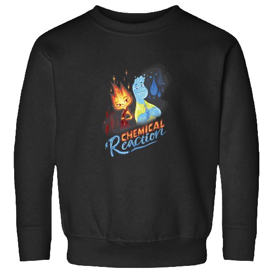 Discover Disney Pixar Elemental Chemical Reaction Ember W Sweatshirts