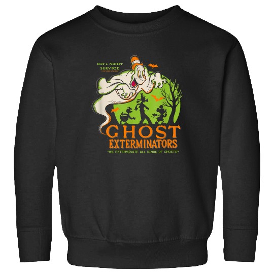 Disney Mickey And Friends Halloween Ghost Exterminators Sweatshirts