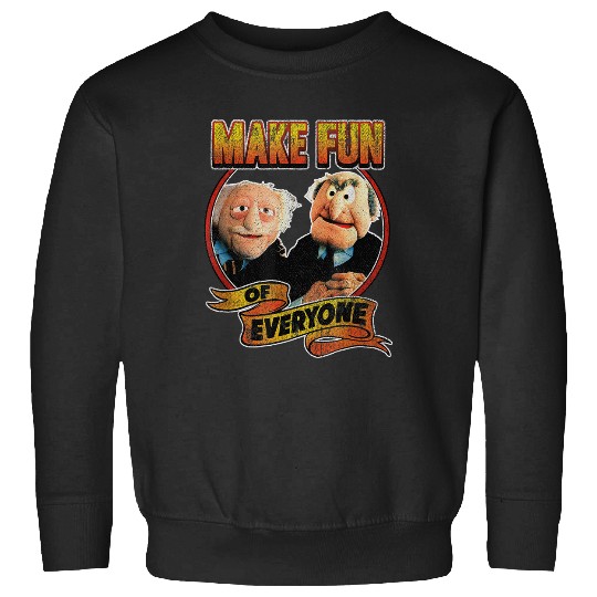 Disneyss The Muppets Make Fun Of Statler Waldorf Vintages shots Sweatshirts
