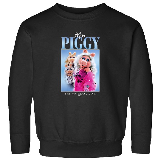 Womens Disney - The Muppets Miss Piggy Original Diva V-Neck Sweatshirts