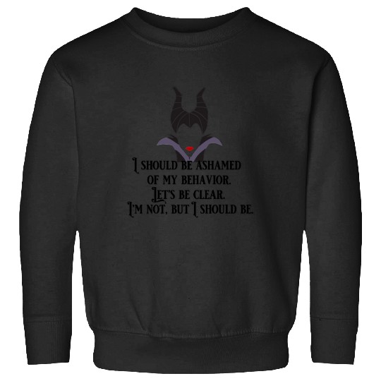 Discover Maleficent Ashamed  1 SALE!! : Disney Villains Maleficent , Maleficent Gift S-5XL Sweatshirts