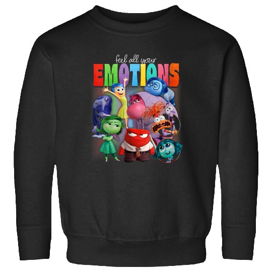 Disneyss Pixars Inside Out 2 Feel All Your Emotions Vintages Sweatshirts
