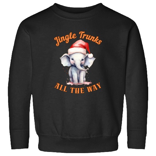 Discover Jingle Trunks All The Way. elephant portrait  , Disney Elephant Dumbo Christmas , Dumbo Christmas Sweatshirts