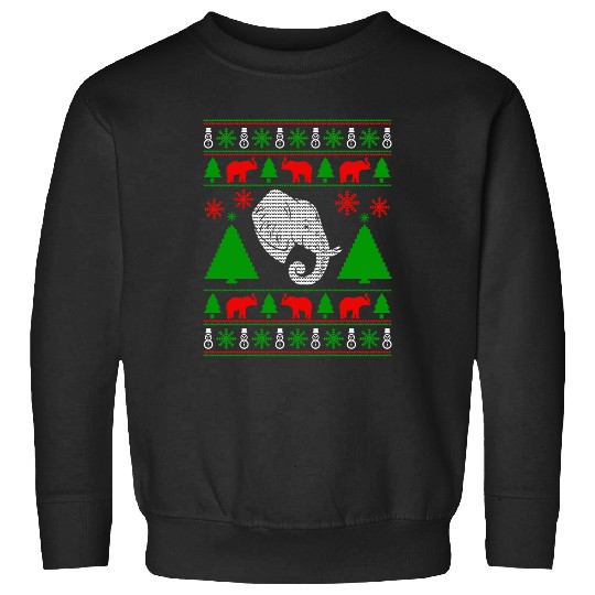 Discover Ugly Christmas design Design For A Guy Who Loves Elephant product  , Disney Elephant Dumbo Christmas , Dumbo Christmas Sweatshirts