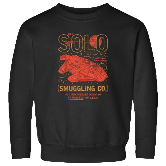 Han Solo Smuggling Co. Poster Disney+ Sweatshirts
