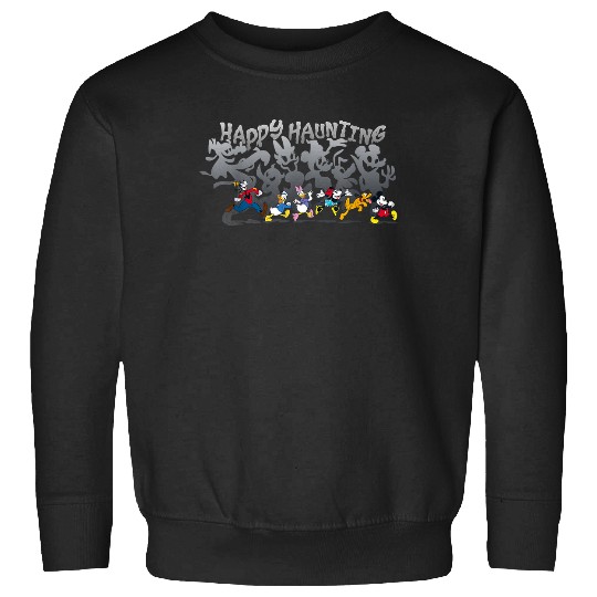 Discover Disney Mickey And Friends Happy Haunting Halloween Sweatshirts