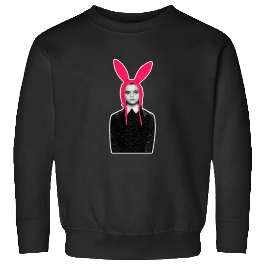 Wednesday Addams Bobs Burgers Addams Family Mashup Sweatshirts