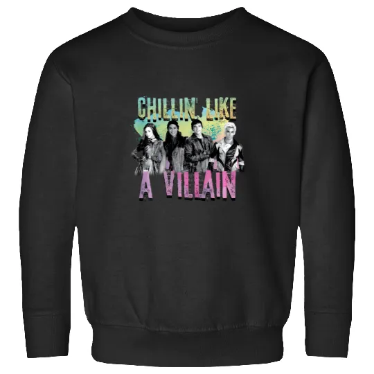 Disney Descendants Chillin Like A Villain Sweatshirts