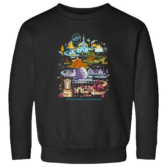 Discover Disney Walt Disney World 50th Anniversary Long Sleeve Sweatshirts