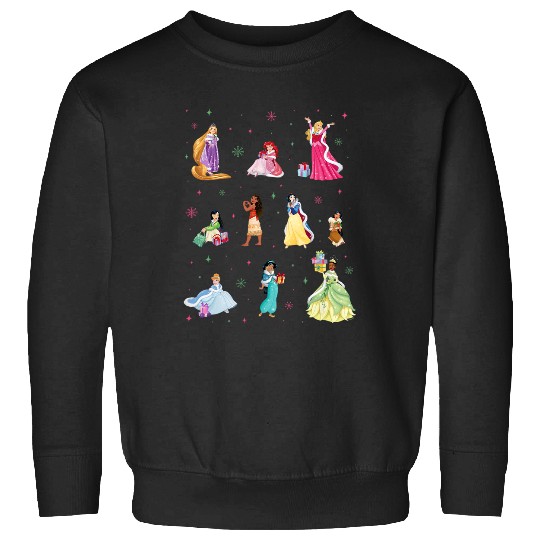 Discover Disney Princess Winter Fashions and Holiday Christmas Gifts Sweatshirts