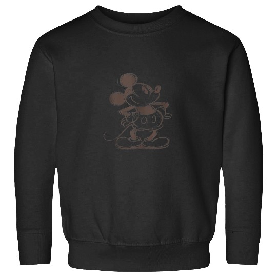 Discover Disney Mickey And Friends Mickey Mouse Sketch Portrait Tank Top Sweatshirts