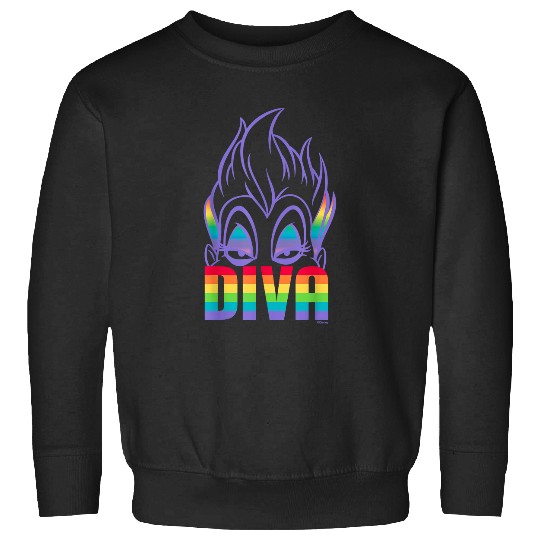 Discover Disney Villains Ursula Diva Pride Sweatshirts