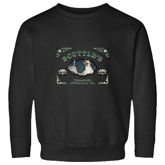 Disney The Little Mermaid Scuttle'S Treasure Appraisal Co. Sweatshirts
