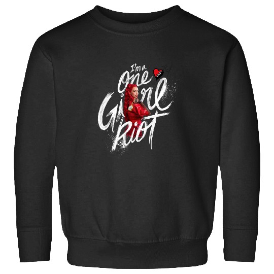 Disney Descendants The Rise Of Red I'm A One Girl Riot Red Sweatshirts