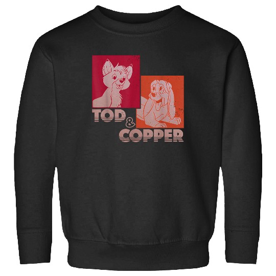 Disney The Fox and the Hound Tod & Copper Retro Sweatshirts