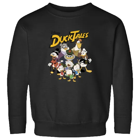 Disney Ducktales Group Shot Logo Sweatshirts