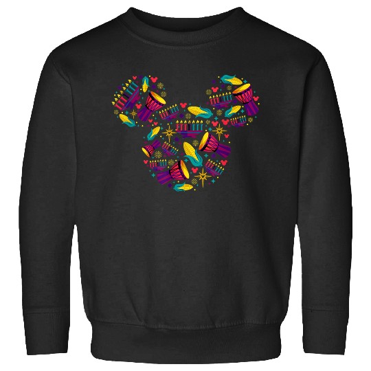 Disneyss Mickey Mouse Icon Kwanzaa Sweatshirts
