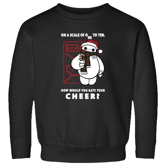 Disney Big Hero Baymax How Would You Rate Your Cheer Sweatshirts