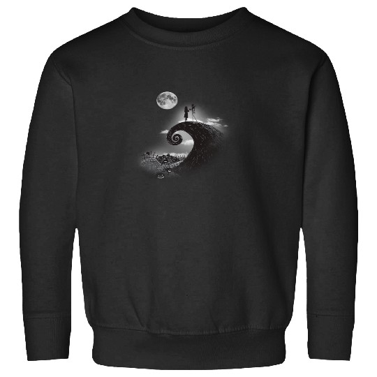 Discover Disney Nightmare Before Christmas Jack and Sally Long Sleeve T-Shirt Sweatshirts