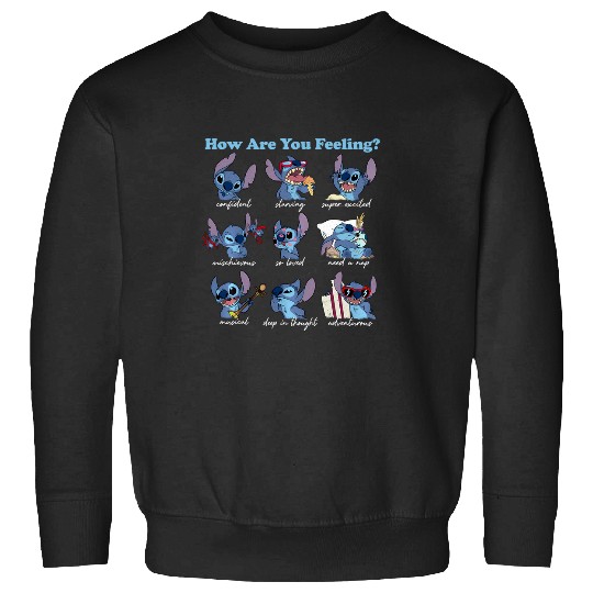 Discover Disney Lilo Stitch How Are You Feeling Sweatshirts