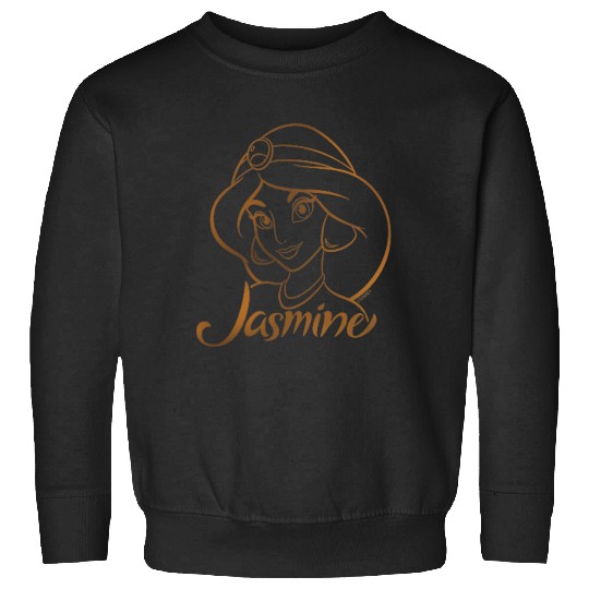 Discover Disney Princess Celebration Minimalist Jasmine Corner Art Sweatshirts