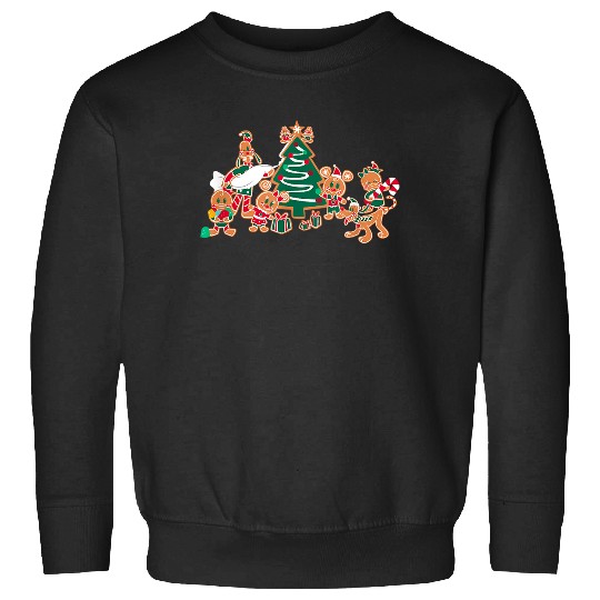 Discover Disney Mickey & Pals Gingerbread Cookies and Christmas Tree Sweatshirts