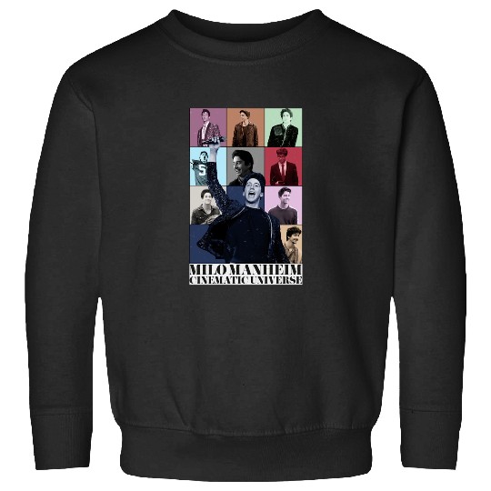 Discover Milo Manheim Cinematic Universe Eras tour style Sweatshirts