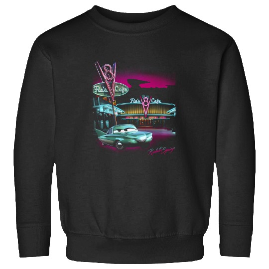 Discover Disney Pixar Cars Radiator Springs Flo'S Cafe Sweatshirts