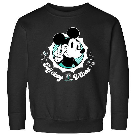 Discover Disney Mickey Vibes Retro Cool Sweatshirts