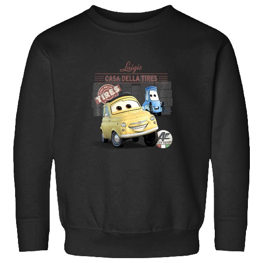 Discover Disney Pixar Cars Casa Della Tires Luigi Guido Vintage Sweatshirts