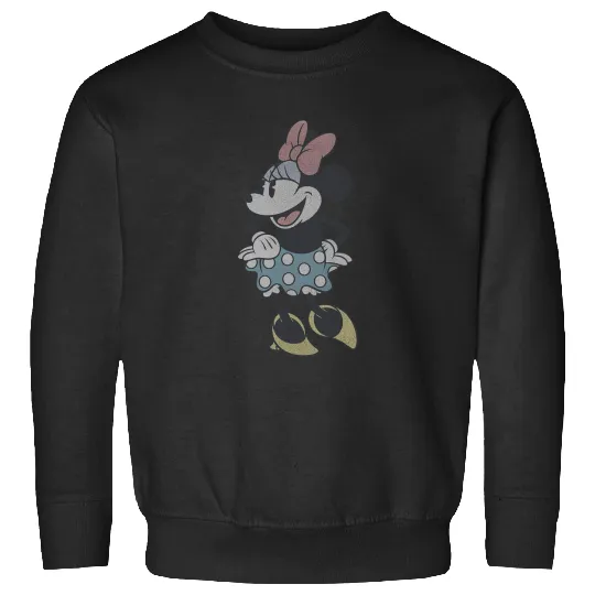 Discover Disney Mickey And Friends Minnie Mouse Retro Dancing Pose Sweatshirts
