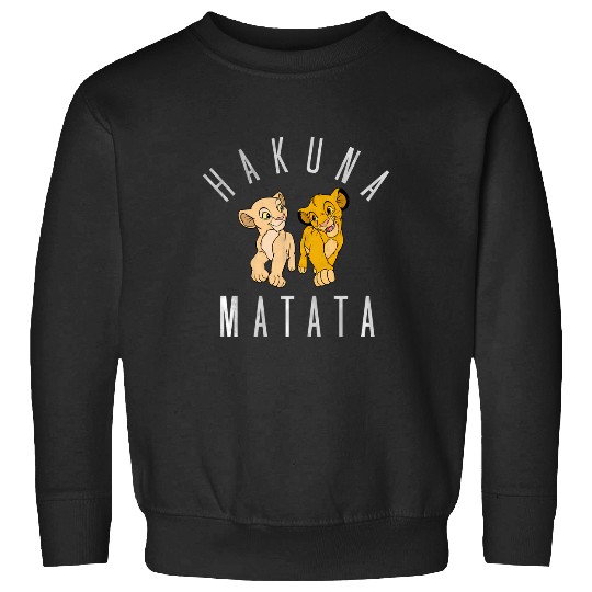 Discover Disney Lion King Simba Nala Hakuna Matata Graphic Hoodie Sweatshirts