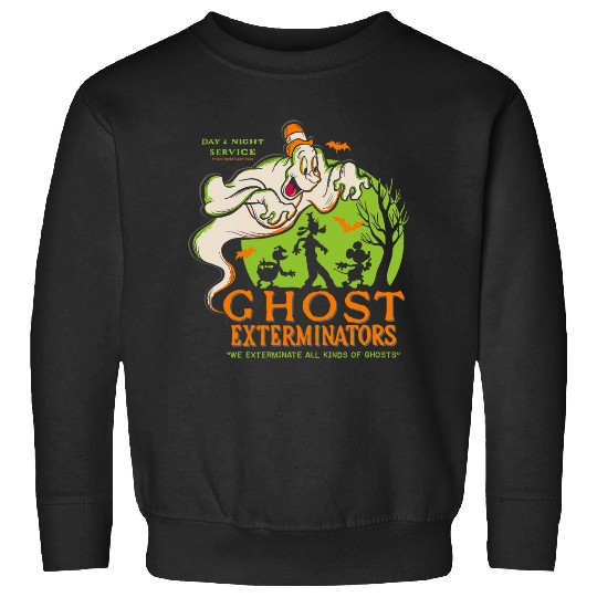 Disney Mickey And Friends Halloween Ghost Exterminators Sweatshirts
