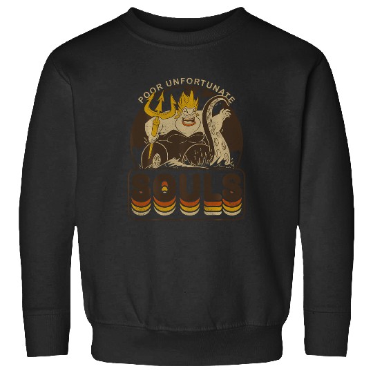 Disney Villains Ursula Poor Unfortunate Souls Retro Sweatshirts