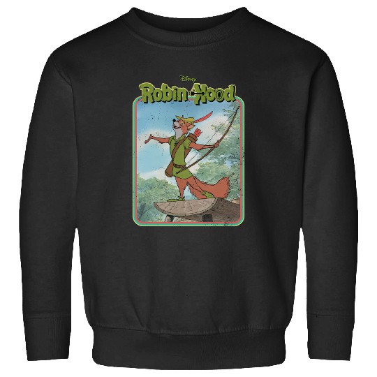 Discover Disney Robin Hood Retro Long Sleeve Sweatshirts