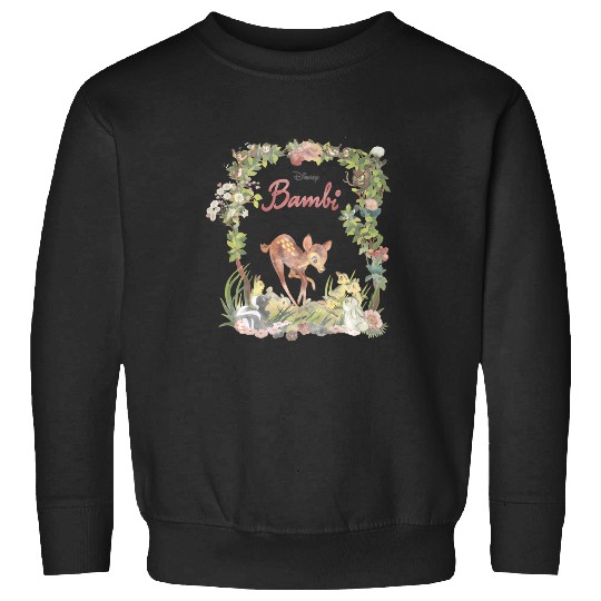 Disney Bambi Floral Portrait Sweatshirts
