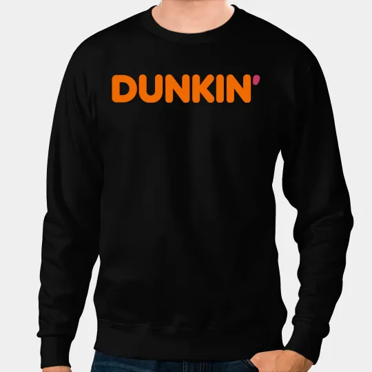 Dunkin' Donuts-Logo Food Restaurant Sweatshirts