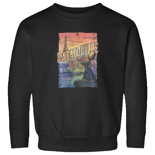 Disney Pixar Ratatouille Remy City View Poster Sweatshirts