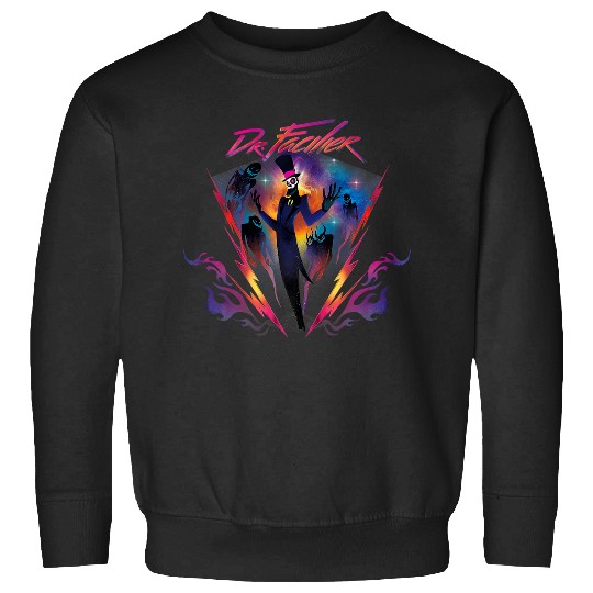 Discover Disney Villains Dr. Facilier 90s Rock Band Neon Premium Sweatshirts