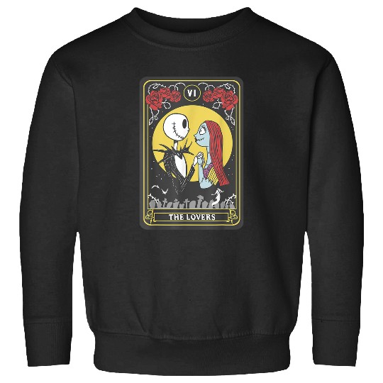 Disney The Nightmare Before Christmas Jack & Sally Lovers Sweatshirts